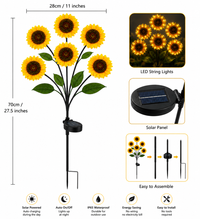 6 Solar Sunflowers